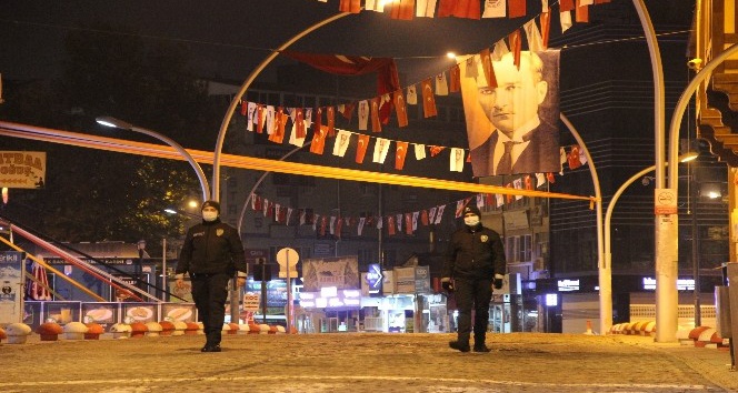 Karaman’da sokaklar boş kaldı