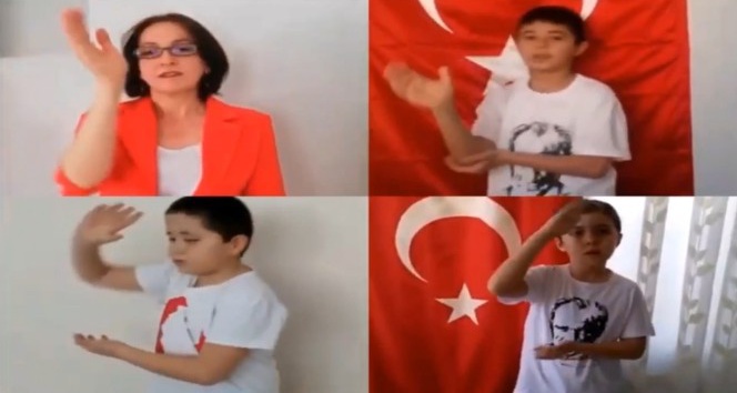 Burdur’da Öğretmenler Günü Çelenk Töreni ve E-Tören’le kutlandı