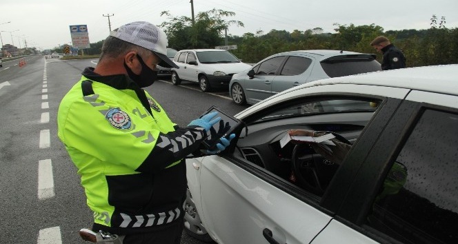 Ordu’da trafik cezaları en çok hız sınırını aşanlara kesiliyor