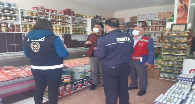 Iğdır’da korona virüs denetimleri devam ediyor