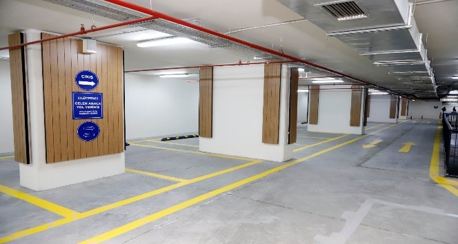 Gültepe’deki otopark yenilendi