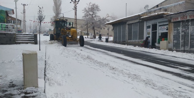 Başkale beyaza büründü