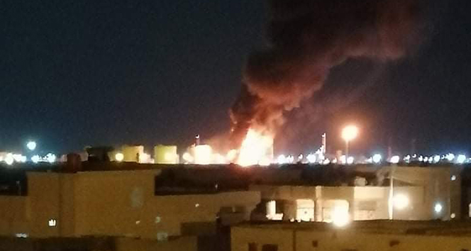Irak&#039;ta petrol rafinerisine roketli saldırı