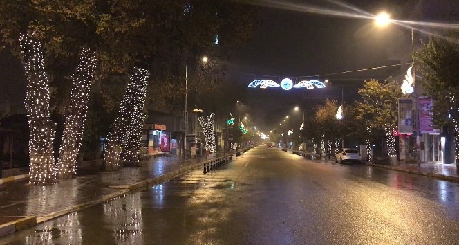 Iğdır korona virüs kısıtlamalarına uyuyor