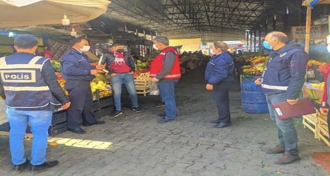 Iğdır’da korona virüs denetimleri devam ediyor