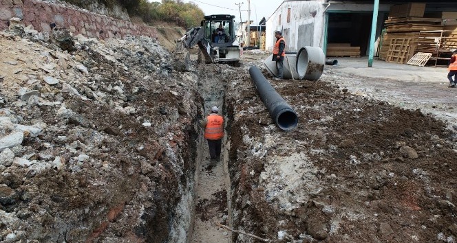 Büyük Sanayi Sitesi’nde trafiği rahatlatacak çalışma