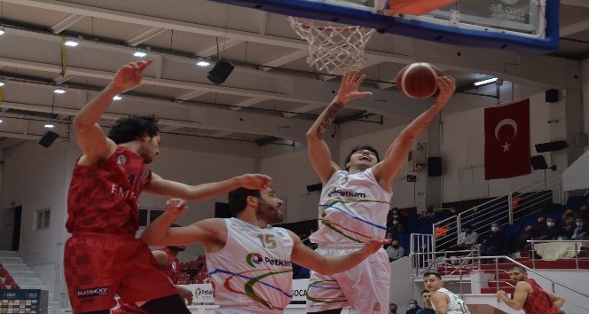 Basketbol Süper Ligi:  Aliağa Petkim: 67 - Gaziantep Basketbol: 66