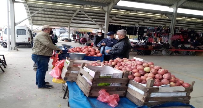 Hisarcık’ta kurulan pazarın günü değişti