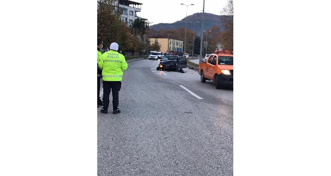 Devrek’te trafik kazası: 1 yaralı