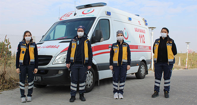 112’nin kadın ambulans sürücüleri