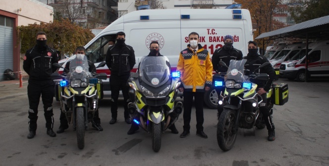 Sağlık Bakanlığı’nın iki tekerli ambulansları: Motosiklet Ambulanslar