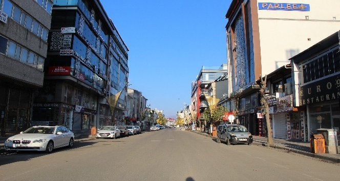 Bingöl sessizliğe büründü, şehir boş kaldı