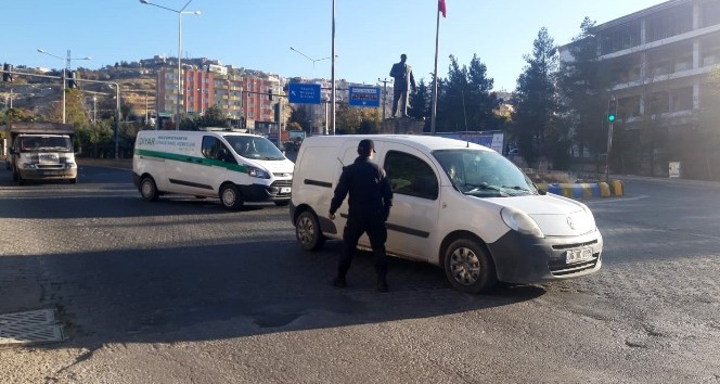 Mardin’de sokağa çıkma kısıtlamasında denetimler sürüyor