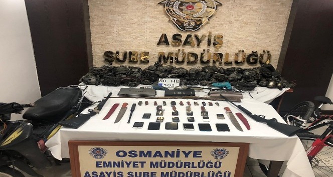 Osmaniye’de azılı hırsız evinde yakalandı