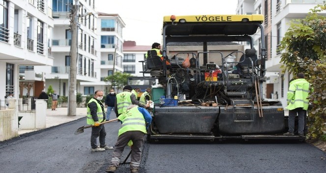 Altınordu Belediyesi altyapı seferberliğini sürdürüyor