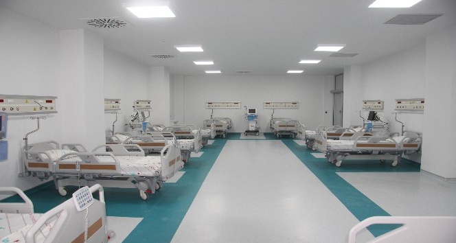Korona virüsün zirve yaptığı Kilis’te ek yoğun bakım servisi açıldı