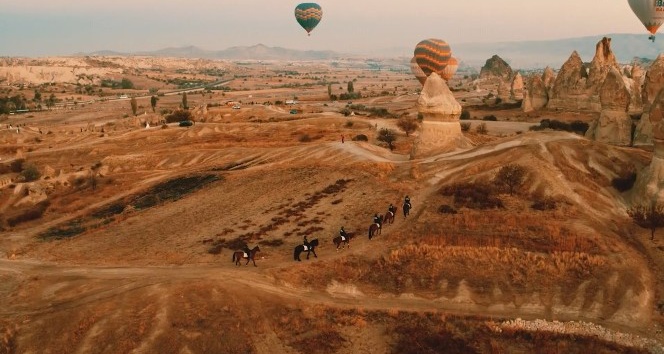 Atlı jandarma birliklerinin eğitimi kısa film ile anlatıldı