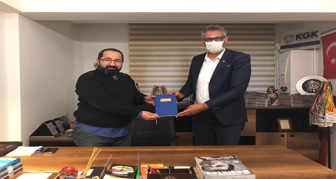 KGK İl Başkanı Karaca’ya Türk Eğitim Sen’den ziyaret