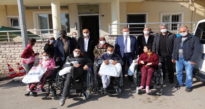 Engellilerin ihtiyaçları karşılandı