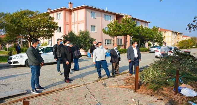 Manyas’a kaymakam konutu temeli atıldı