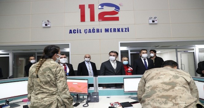 Tokat’ta 112 çağrı merkezi hizmete girdi