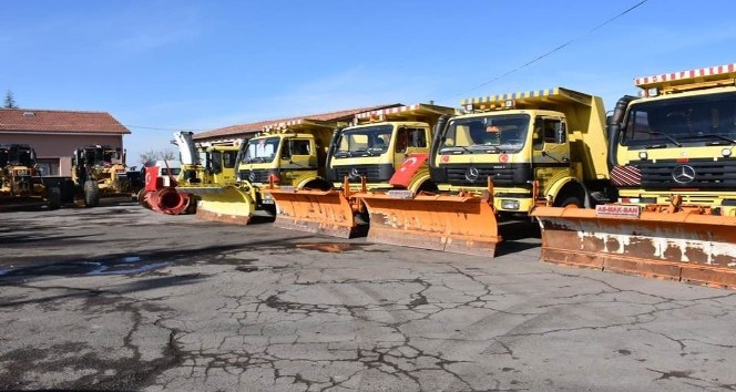 Nevşehir İl Özel İdaresi Genel Sekreterliği kış hazırlıklarını tamamladı