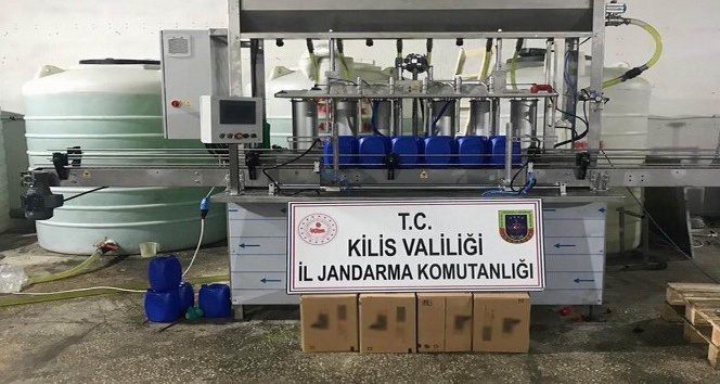 Jandarma’dan kaçak temizlik malzemesi operasyonu