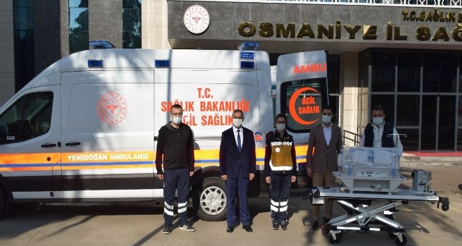 Osmaniye’nin ilk ’Yeni Doğan Ambulansı’ hizmete girdi