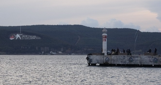 Çanakkale’de olta balıkçılarına 3 metre ayarı