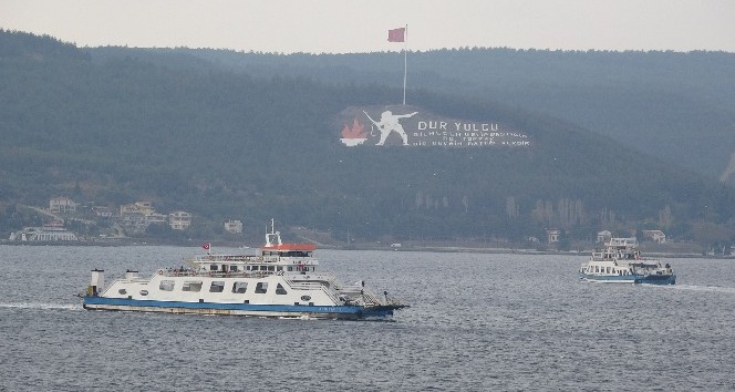 Gökçeada seferlerine fırtına engeli