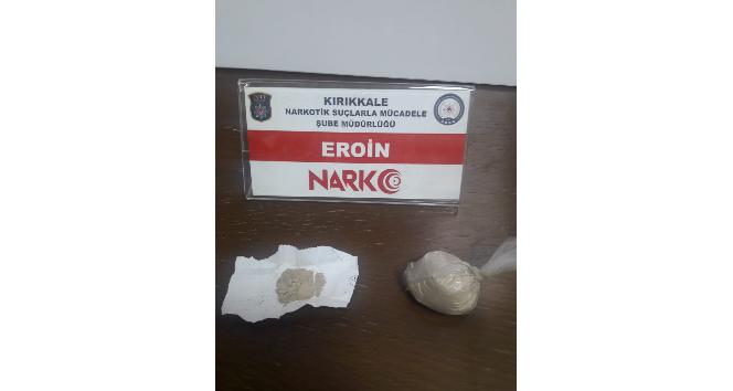 Kırıkkale’de uyuşturucu operasyonunda 2 tutuklama