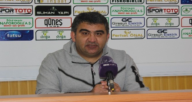Giresunspor - Adana Demirspor maçının ardından