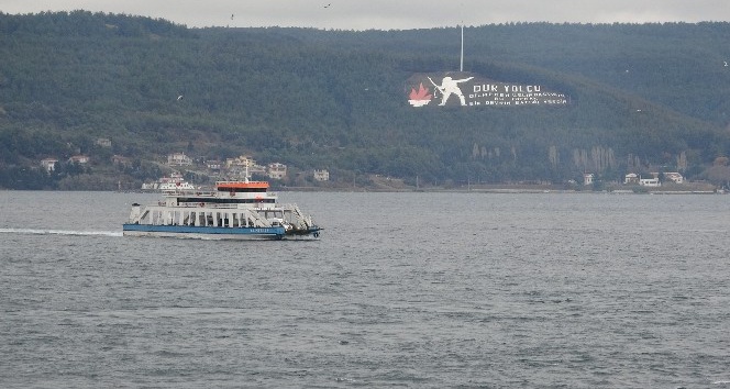 Gökçeada’ya yarınki feribot seferleri iptal edildi