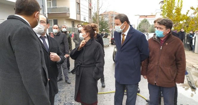 Uşak’ta doğalgaz patlamalarının ardından büyük panik yaşandı