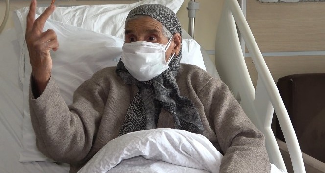 113 yaşındaki Arzu nine korona virüsü yendi