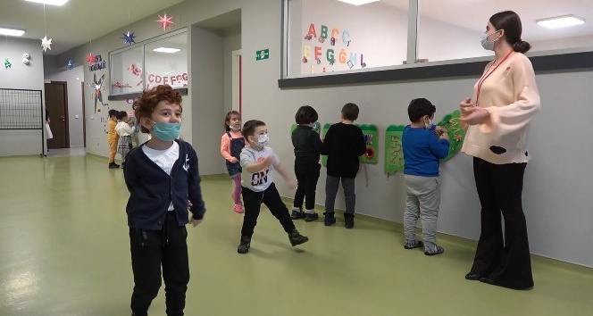 Anaokullarında yüz yüze eğitim başladı