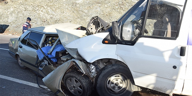 Antalya'da feci kaza!