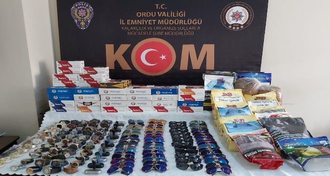 Ordu’da kaçak tütün operasyonu