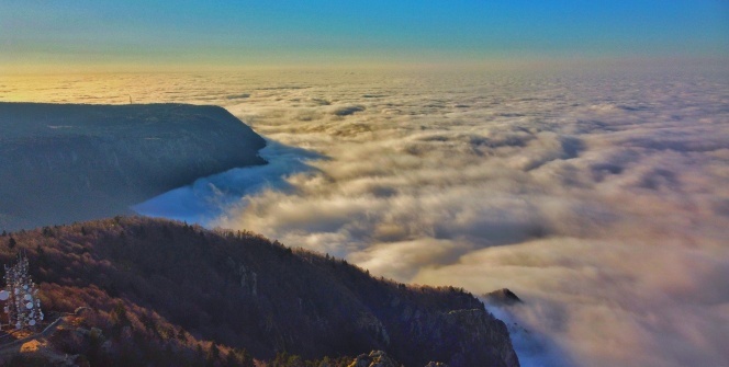 Uludağ’da bulutların dansı