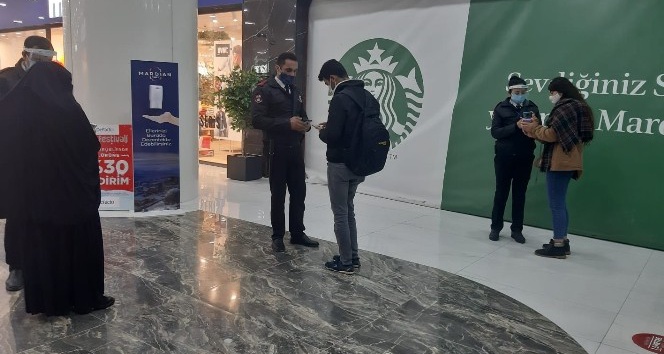 Mardian Mall AVM’de HES kodu denetimi eksiksiz uygulanıyor