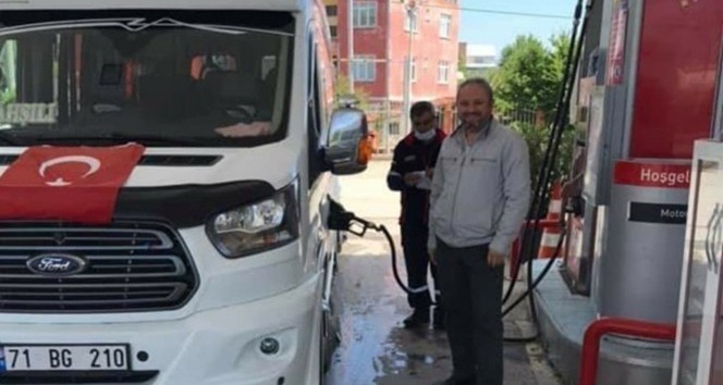 Bahşılı’da esnafa yakıt desteği