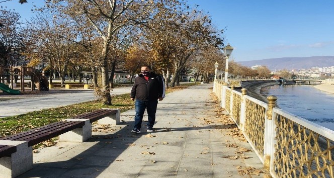 Kış güneşinin tadını çıkardılar