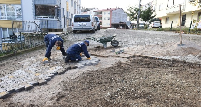 Altınordu’da alt ve üstyapı çalışmaları sürüyor