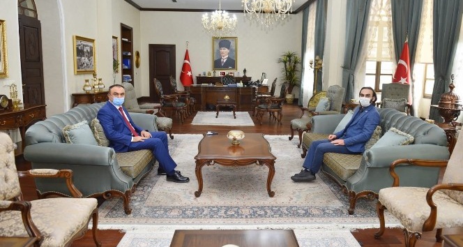 Çağlar’dan Vali Soytürk’e ziyaret