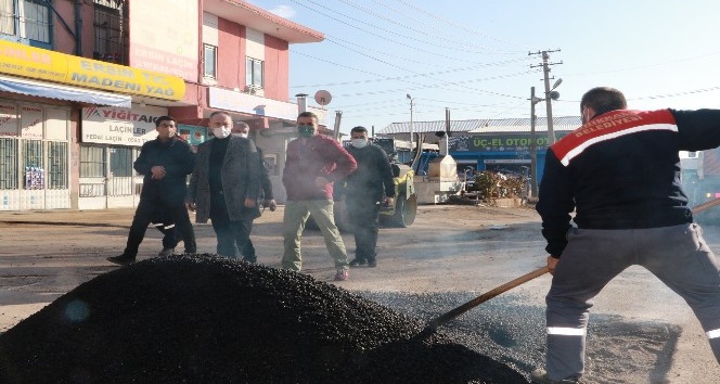 Kırıkkale Belediyesi kısıtlamada da çalışmalarını sürdürdü