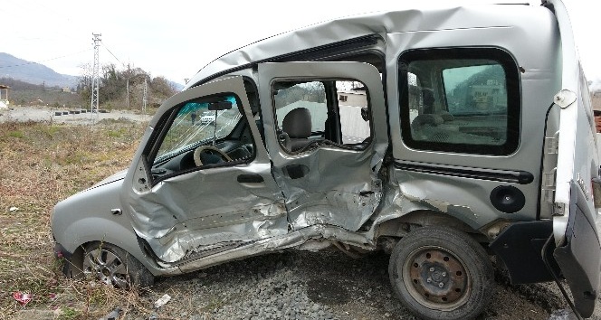 Ordu’da trafik kazası: 2 yaralı