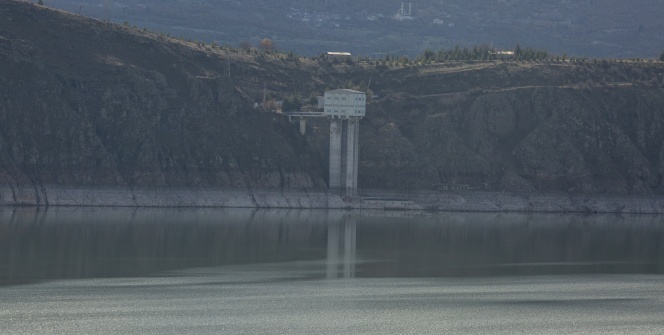 Başkent’in barajlarındaki doluluk havadan görüntülendi