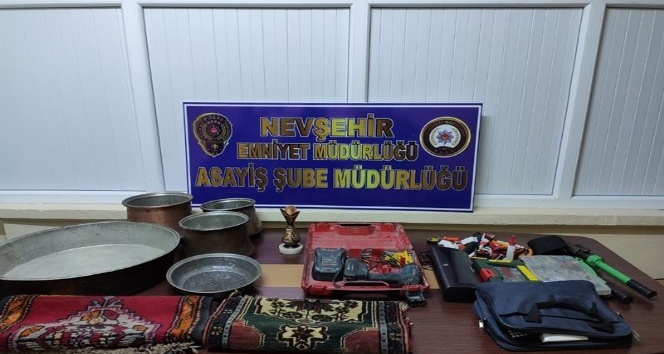4 farklı adresten hırsızlık yapan şüpheli tutuklandı