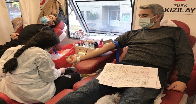 Iğdır’da kan bağışı kampanyası düzenlendi