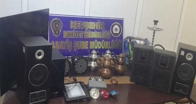 Düğün salonu hırsızları tutuklandı